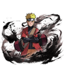 Naruto Uzumaki Sage Mode Render