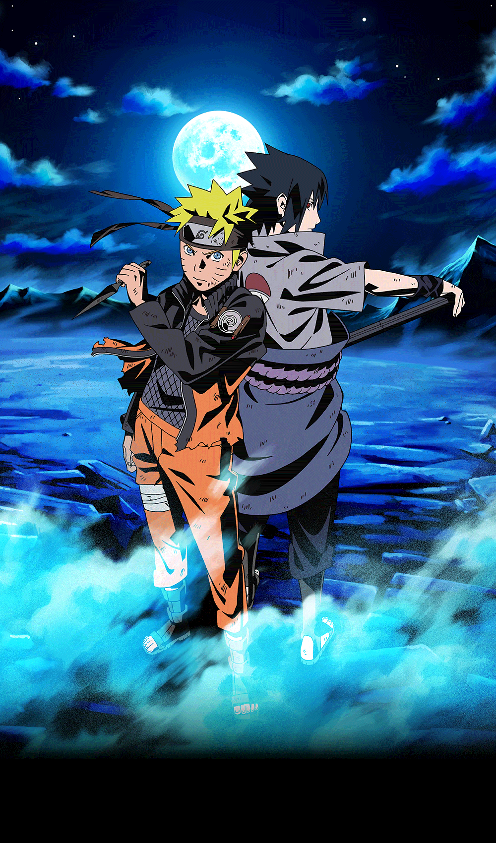 Title Screen] Naruto and Sasuke 2 by DP1757 on DeviantArt