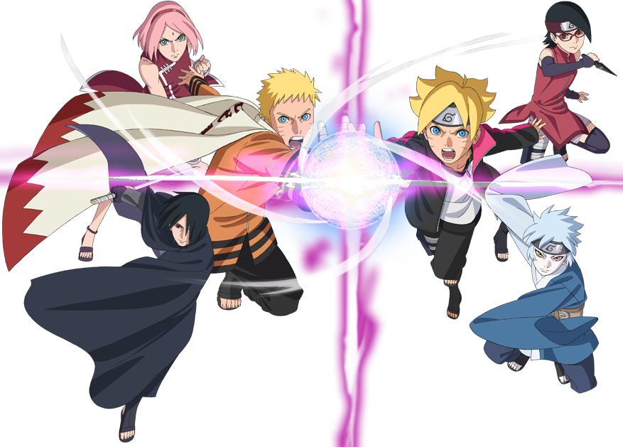 Naruto and Boruto by JA-Renders on DeviantArt