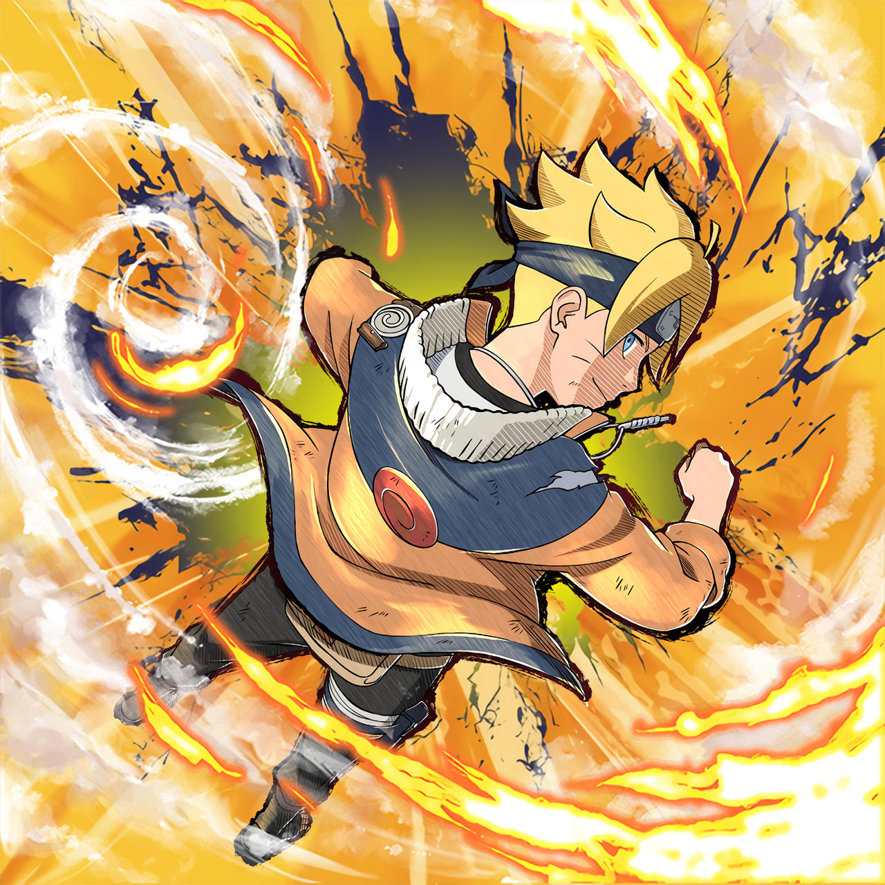 Naruto Uzumaki Top-Artwork by @BaisArt