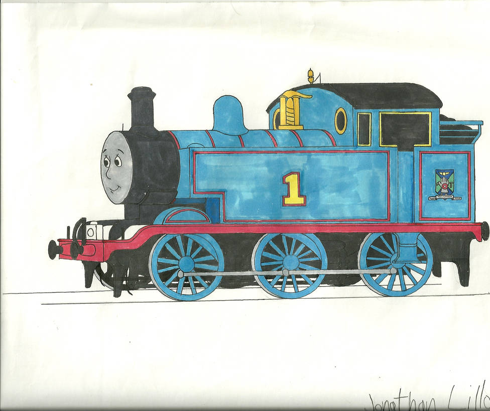Thomas the Tank Engine (RWS style) by JonathanLillo on DeviantArt
