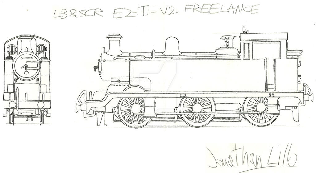 Blueprint for a Tank Engine by JonathanLillo on DeviantArt