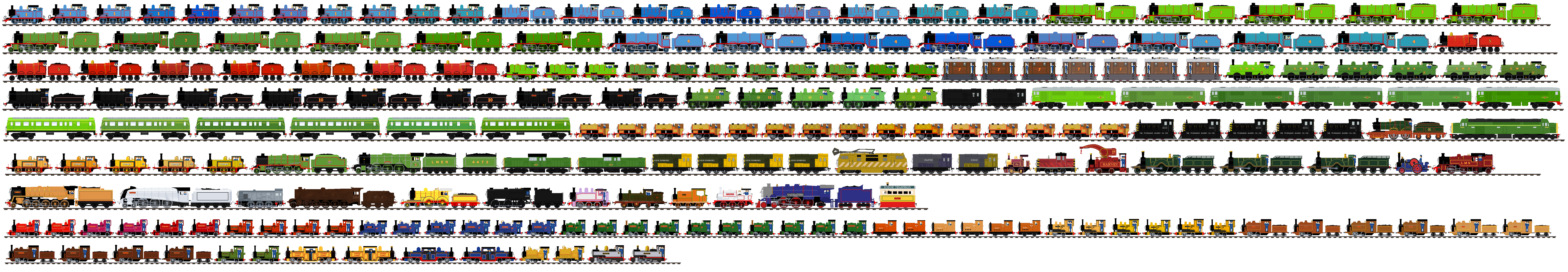 Modelzone Thomas Model Era Thomas Engines by JonathanLillo on DeviantArt