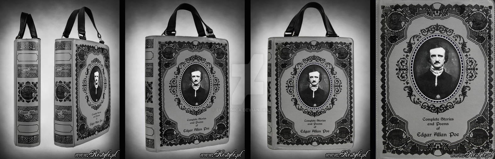 Edgar Allan Poe book bag