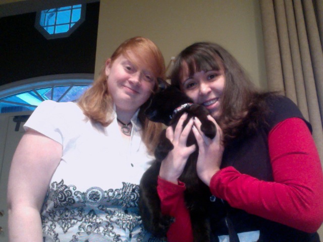 me, Isis, and my cousin Amanda