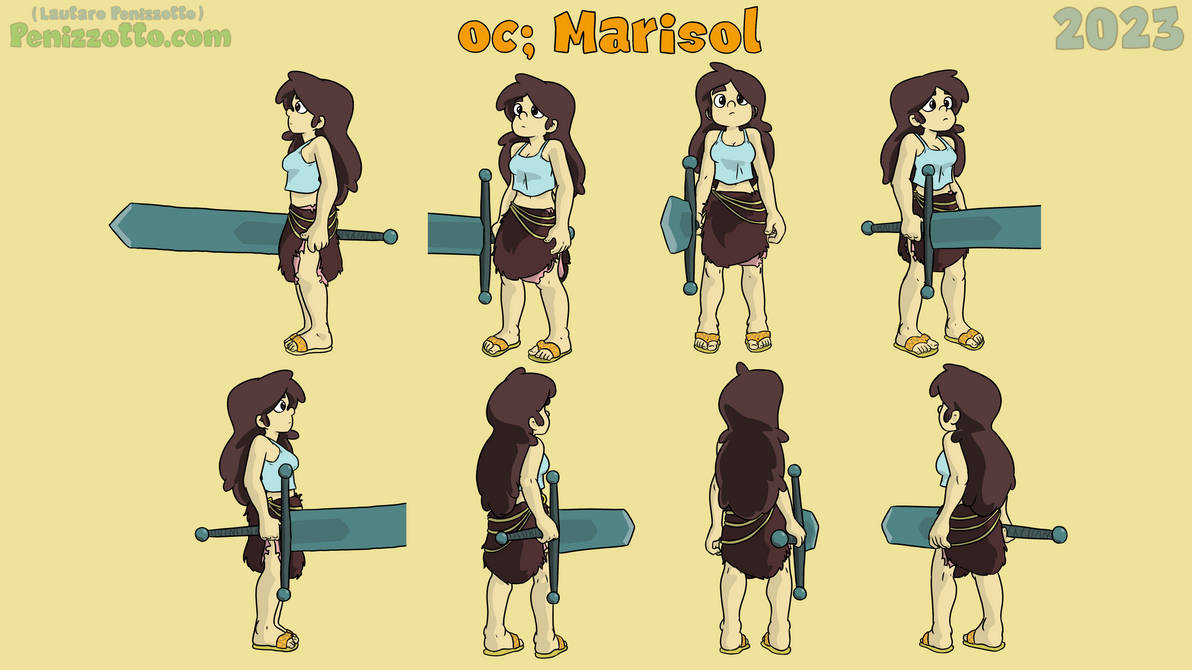 Marisol Mod ModelSheet Marisol 2023 by LautaroPenizzotto on DeviantArt