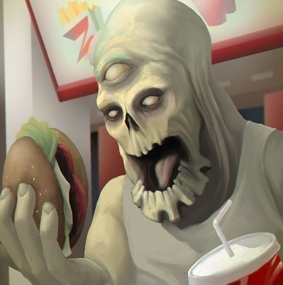 Zombie-fastfood