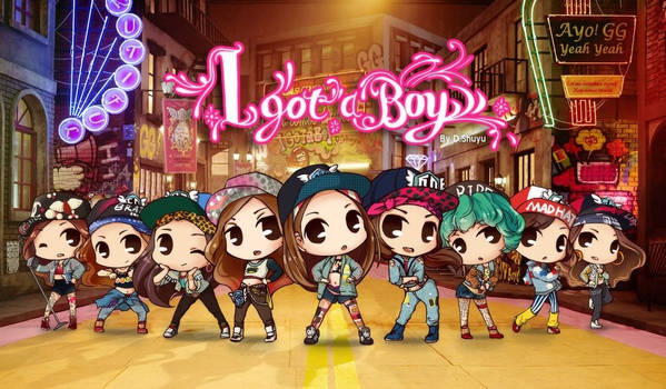 SNSD - I Got A Boy - Chibi version