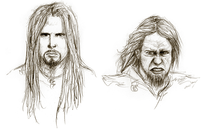 metal sketches 1: pagan