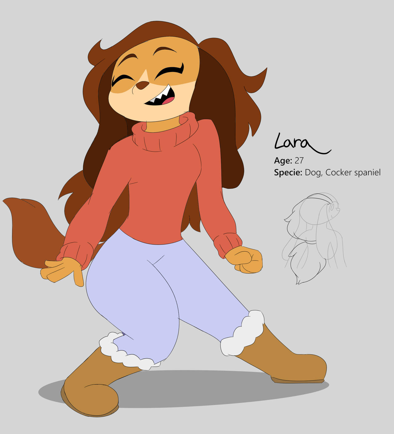 Lara labrador (OC) by TheByTrex on DeviantArt
