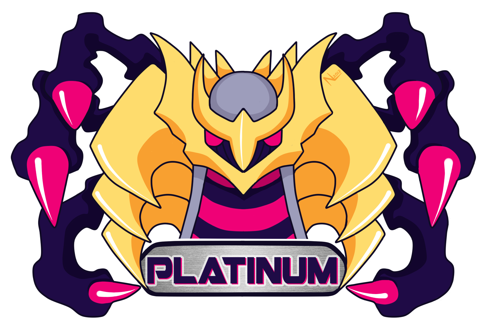 Logo detonado Pokemon Platinum by ZennyTheHeddgehog on DeviantArt