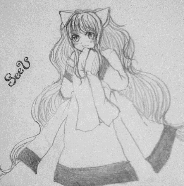 SeeU with hanbok