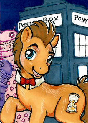 Doctor Whooves Card