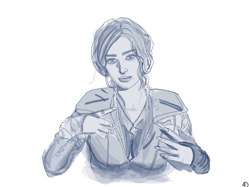 Trisc Deviantart Trisssketch by jamesin2d on DeviantArt