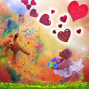 Teddy Bear in Love by allison731 Teddy Bear in Love by allison731
