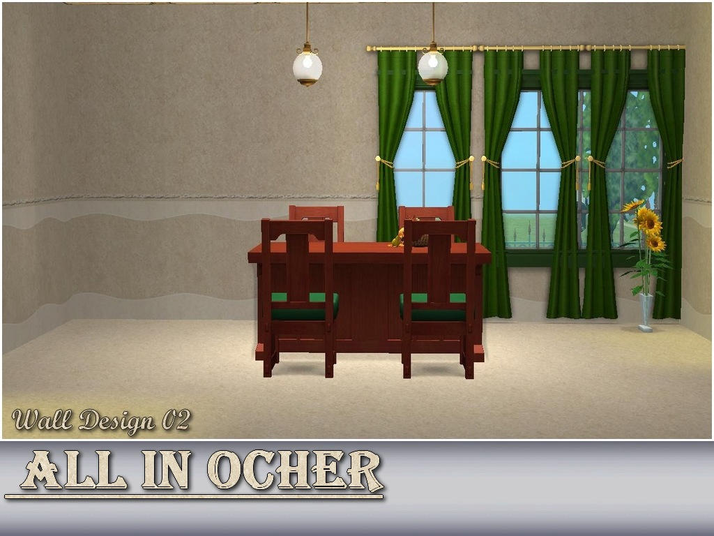 TSR-All In Ocher-Wall Design 02 by allison731 on DeviantArt