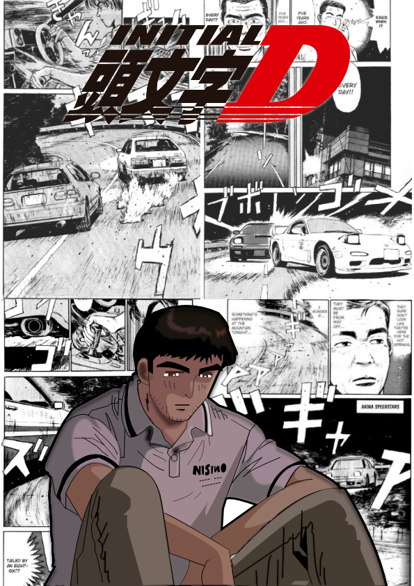 Initial d anime | Poster