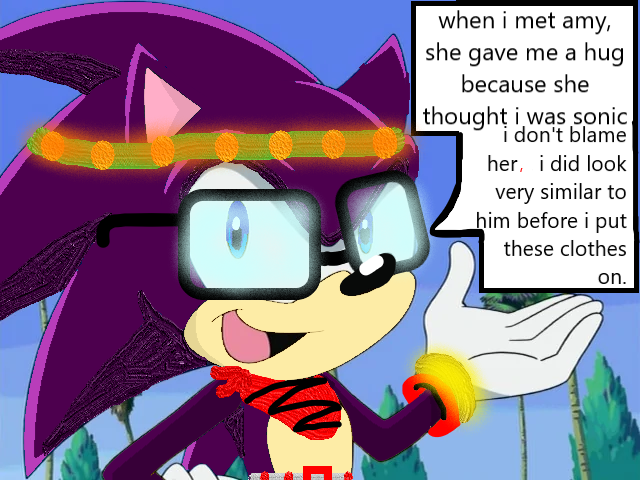 Oliver the hedgehog talks about Amy rose