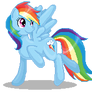 Rainbow Dash Pixel Art