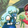 Ruby and Sapphire and FROG!