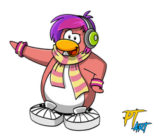 DJ Cadence - HD Club Penguin Art