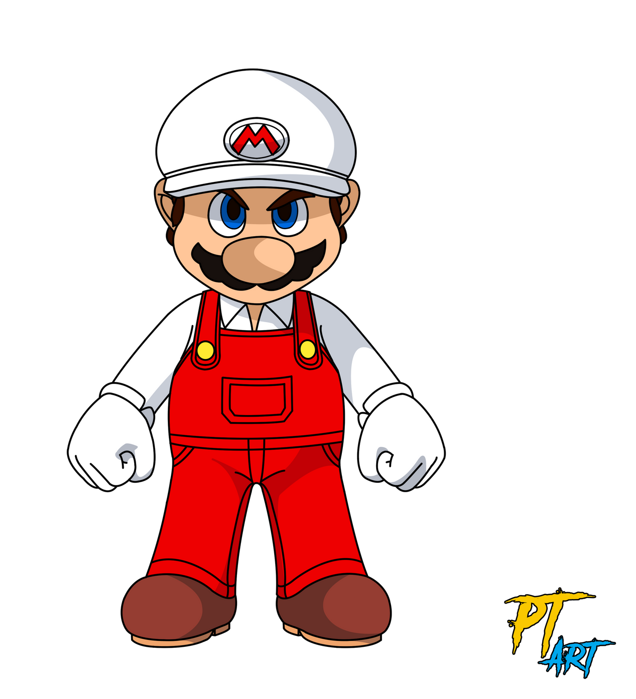 Fir Mario Fire Mario (Movie Version) HD Art by PlatinumShrineArt on DeviantArt