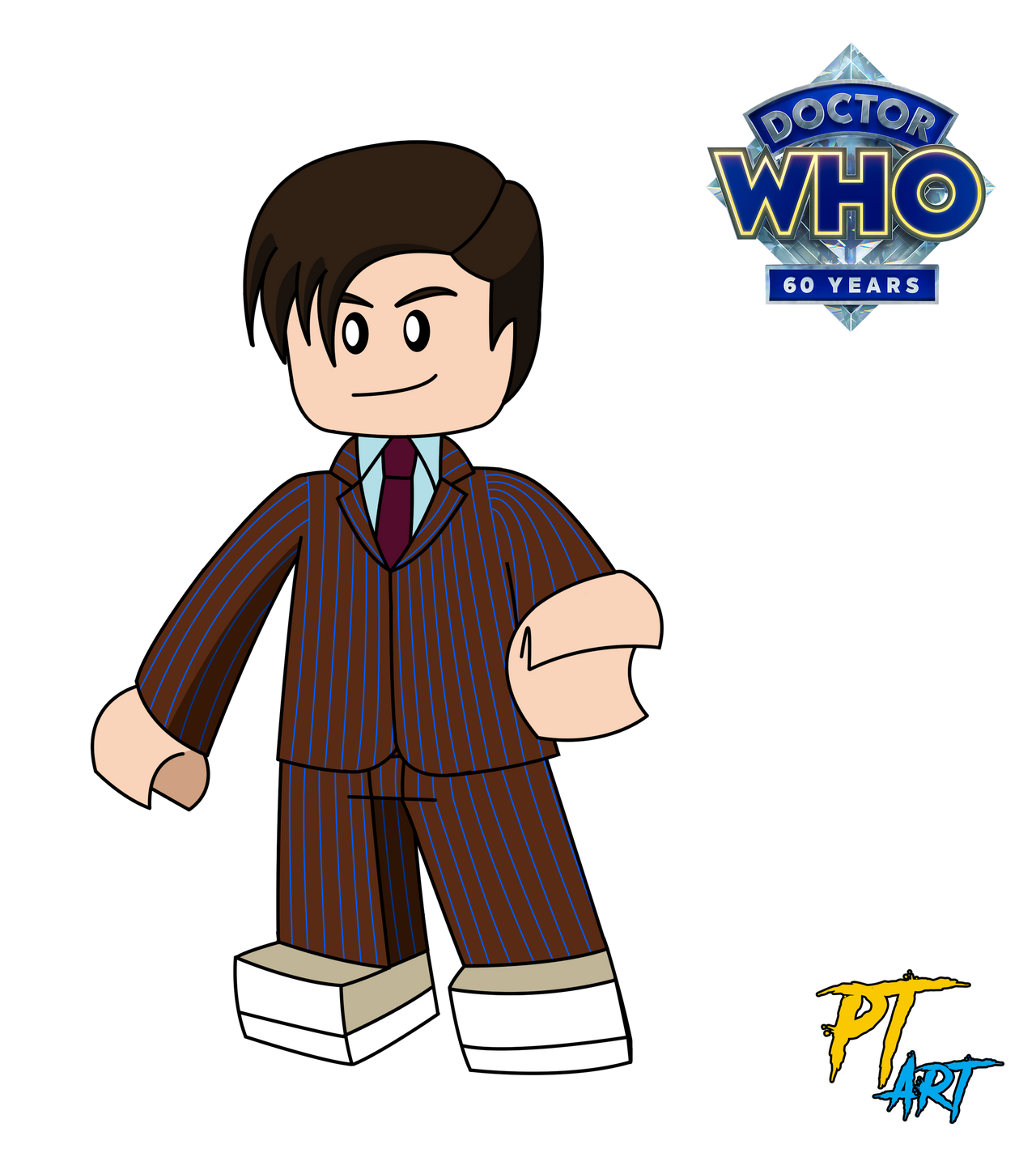 LEGO 11th Doctor Regeneration Outfit by PlatinumShrineArt on