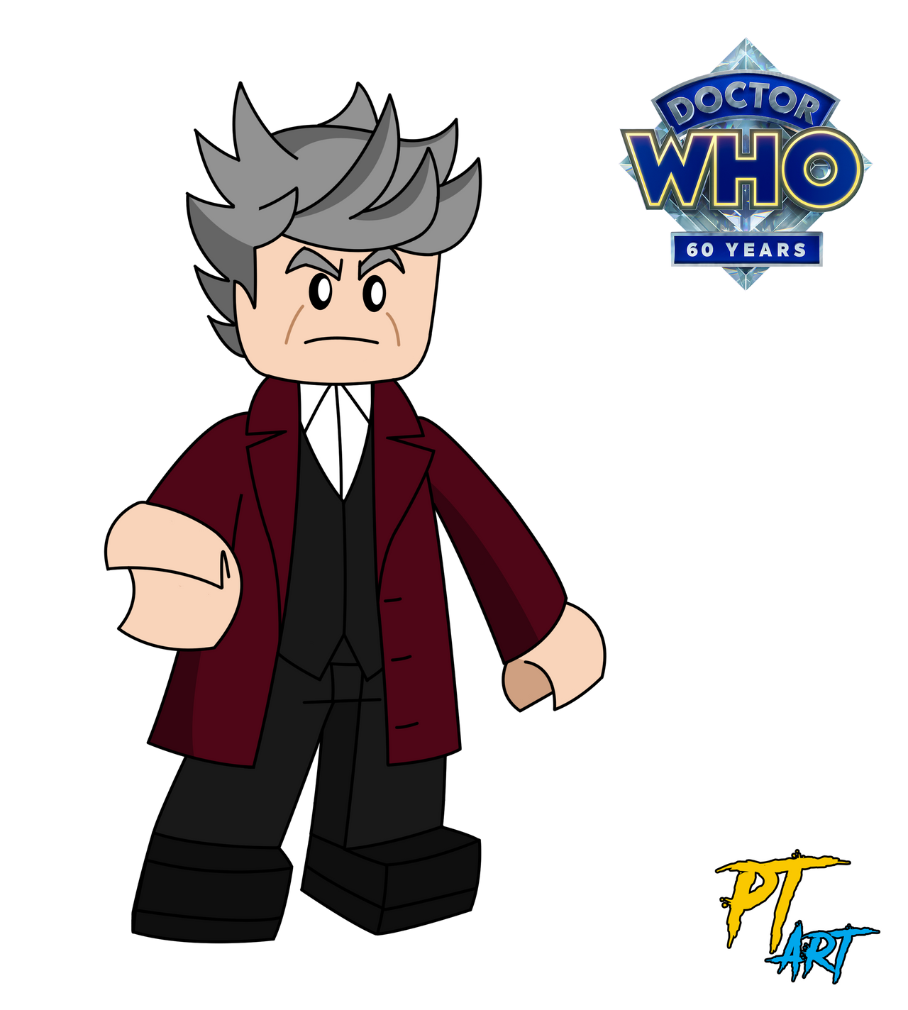 LEGO 12th Doctor Red Velvet Coat Look HD Art by PlatinumShrineArt on DeviantArt
