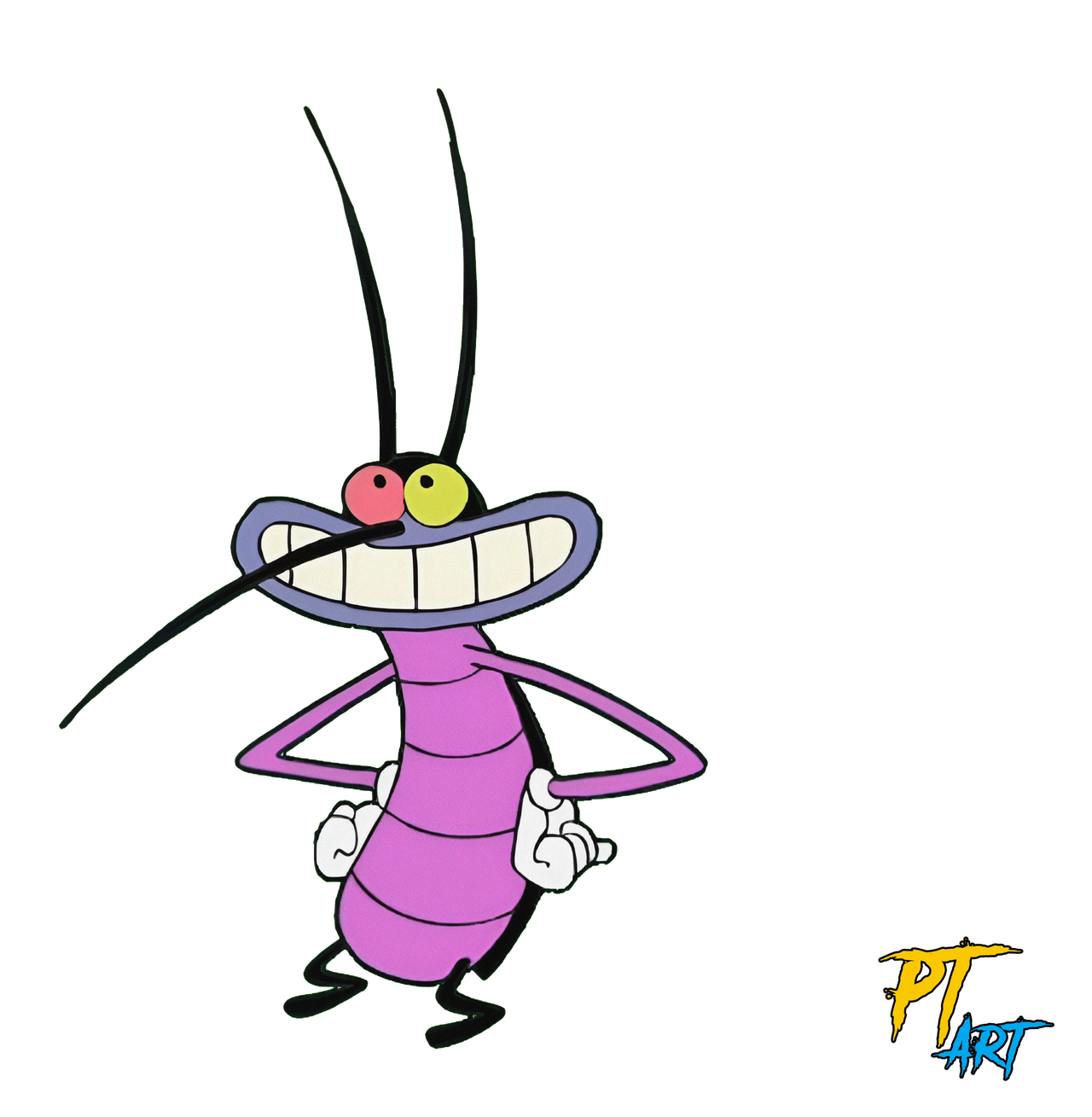 Oggy The Cockroaches Joey AI Upscaled By PlatinumShrineArt On oggy-the-cockroaches-joey-ai-upscaled-by-platinumshrineart-on