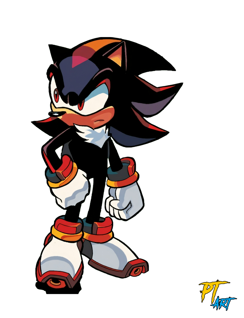 Archie Shadow (AI Upscaled) by PlatinumShrineArt on DeviantArt