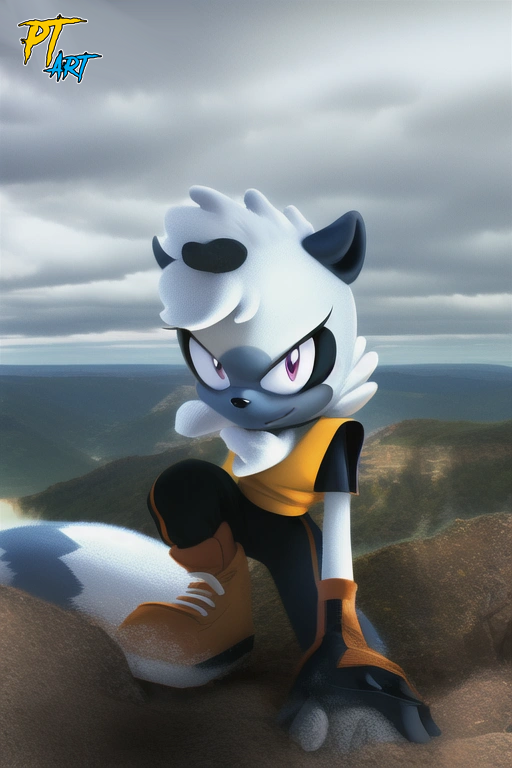 Tangle The Lemur (AI Generated Poster) by PlatinumShrineArt on DeviantArt