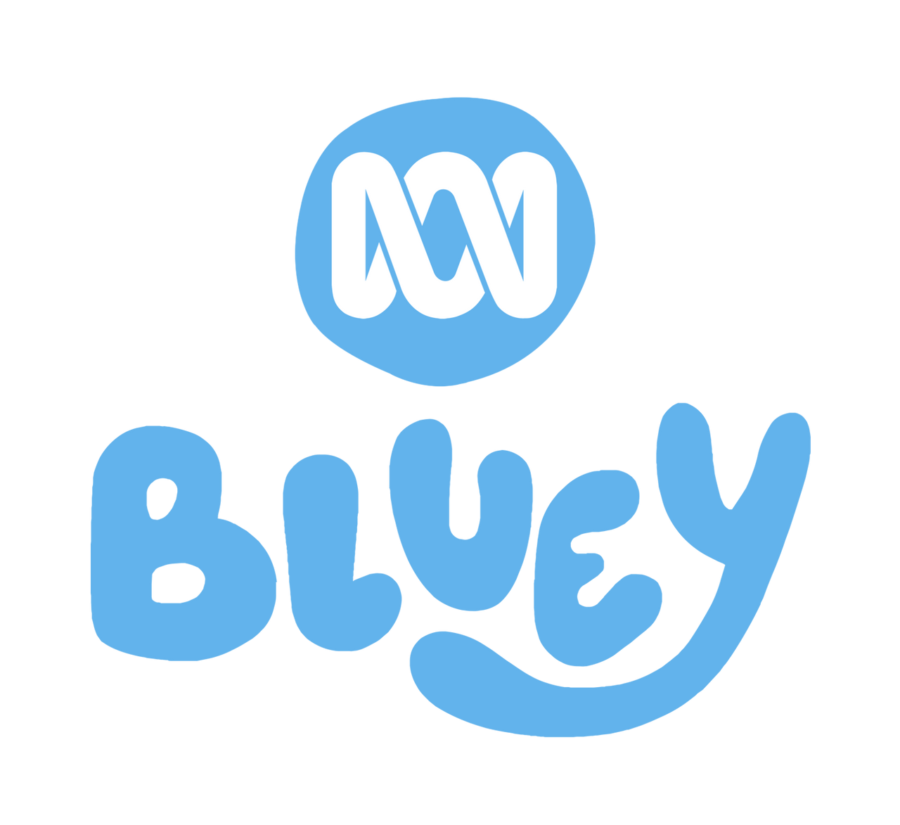 ABC Bluey Logo (Custom ABC Kids Logo) by PlatinumShrineArt on DeviantArt