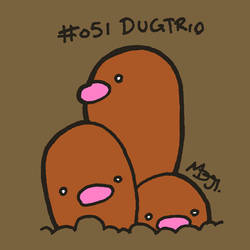 051 Dugtrio