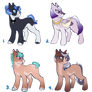 Assorted Lady Pony Adopts {OPEN}