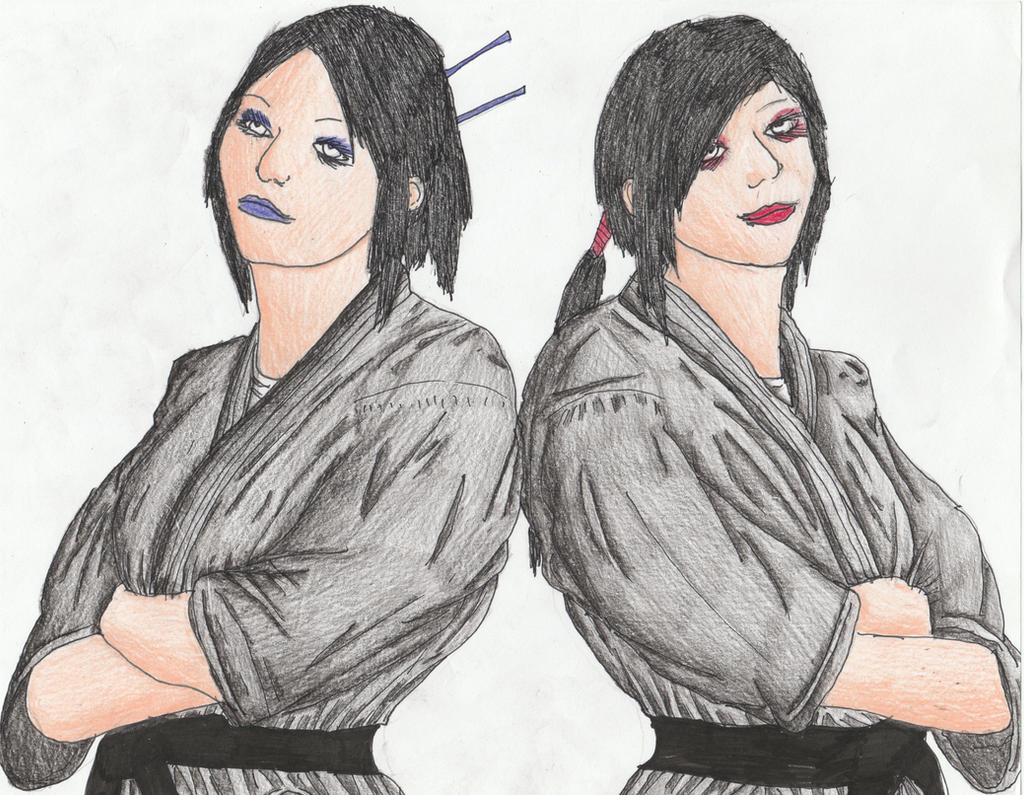 Alexis and Krysta by Sylizar on DeviantArt