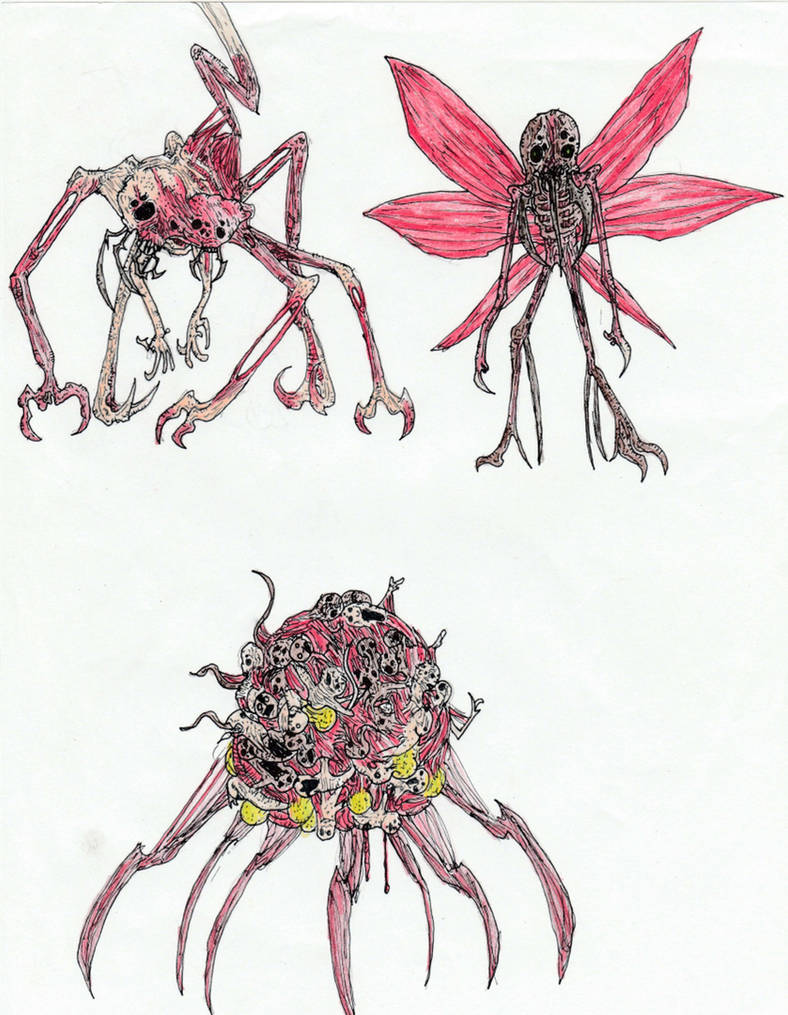 Infested Corpse Infected - Creeper, Mosquito and Corpse Cocoon by Sylizar on DeviantArt