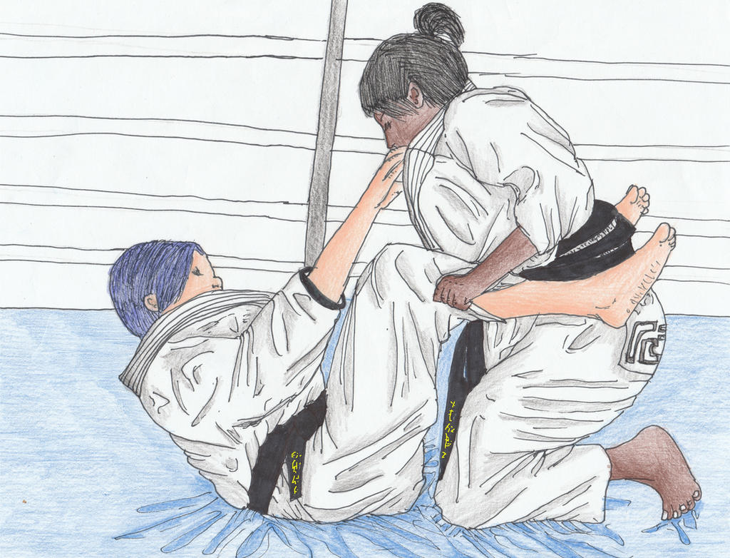 Brawling Drawaging Grappling by Sylizar on DeviantArt