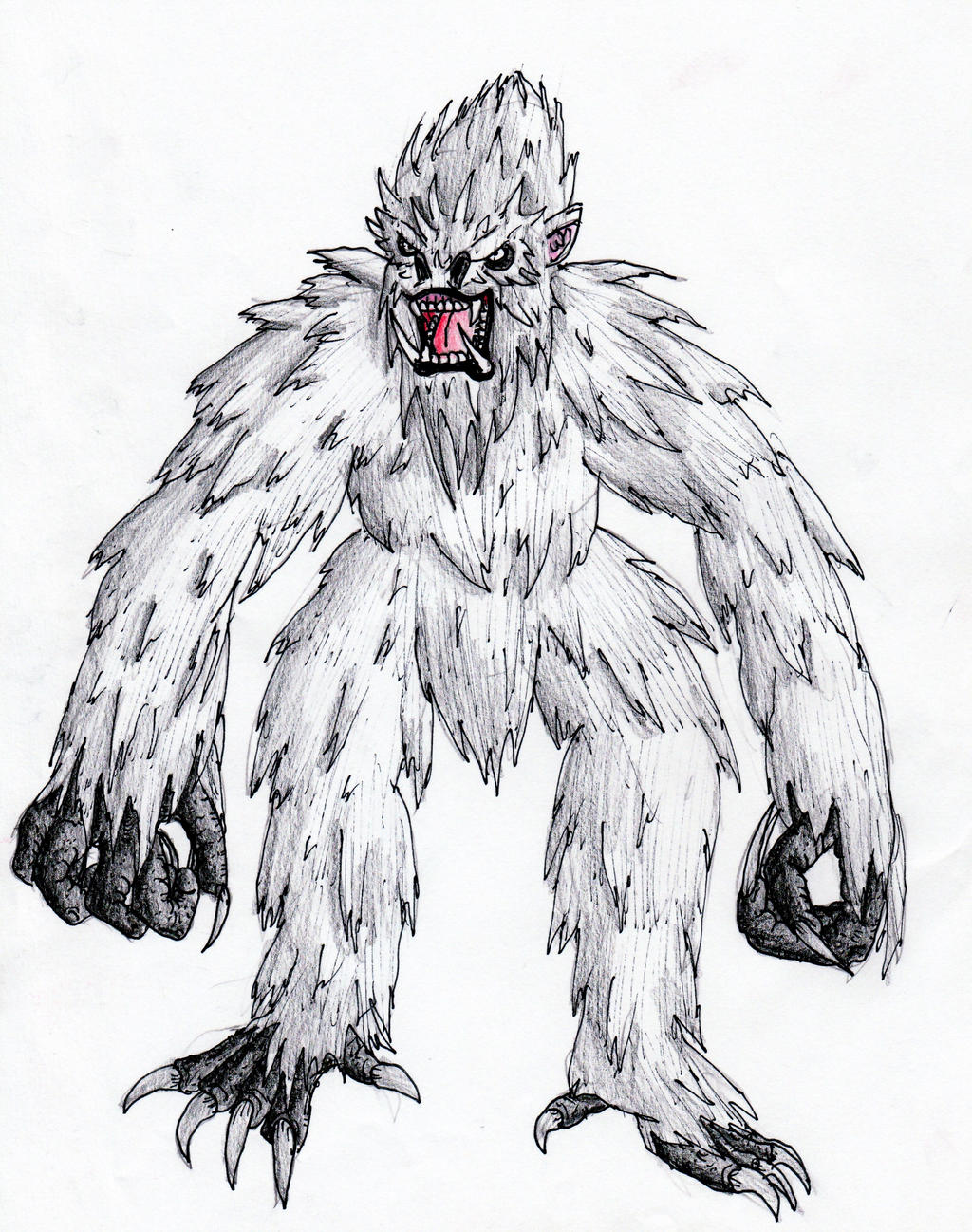 Yeti by Sylizar on DeviantArt