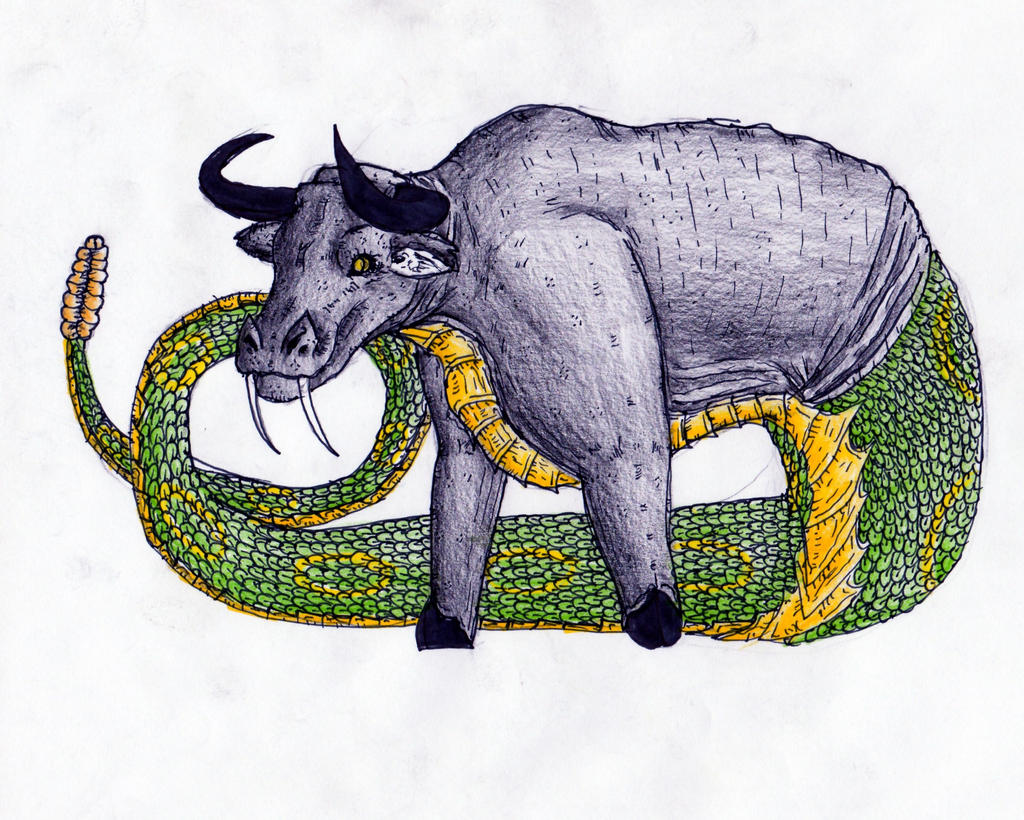 Ophiotaurus by Sylizar on DeviantArt