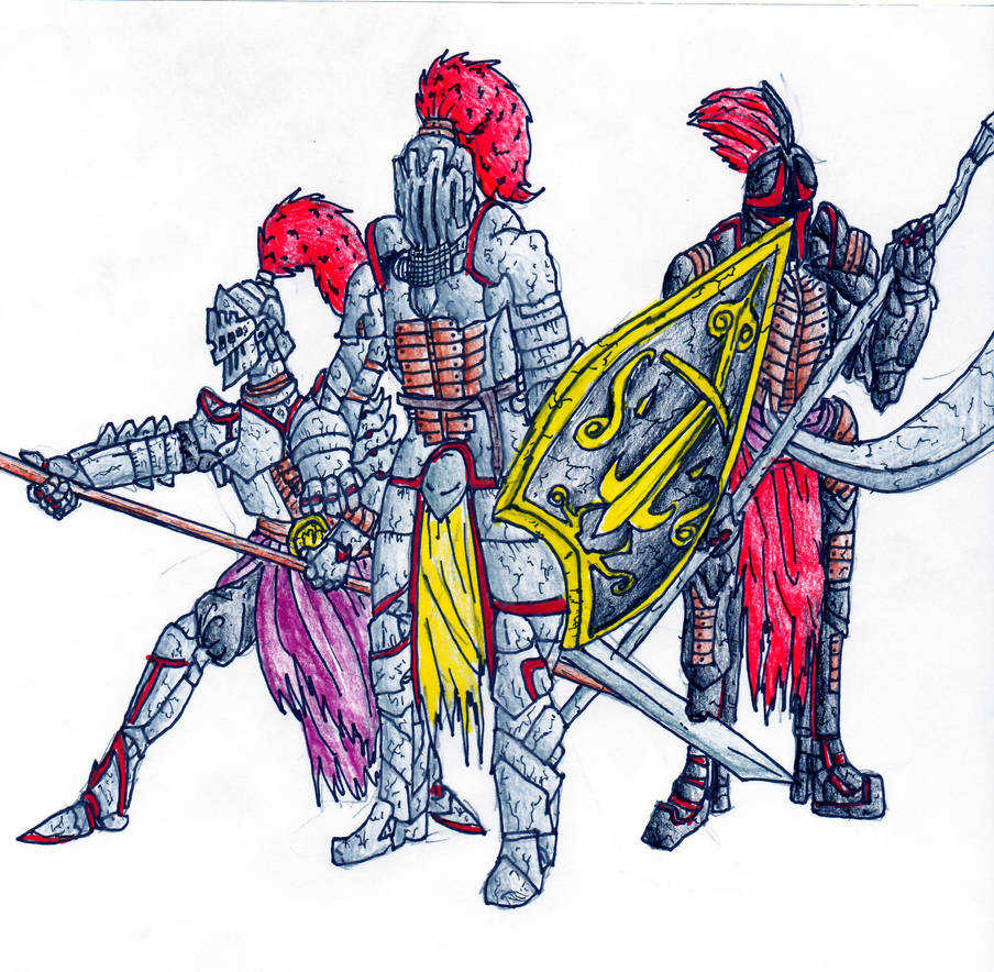 Cursed Knights by Sylizar on DeviantArt