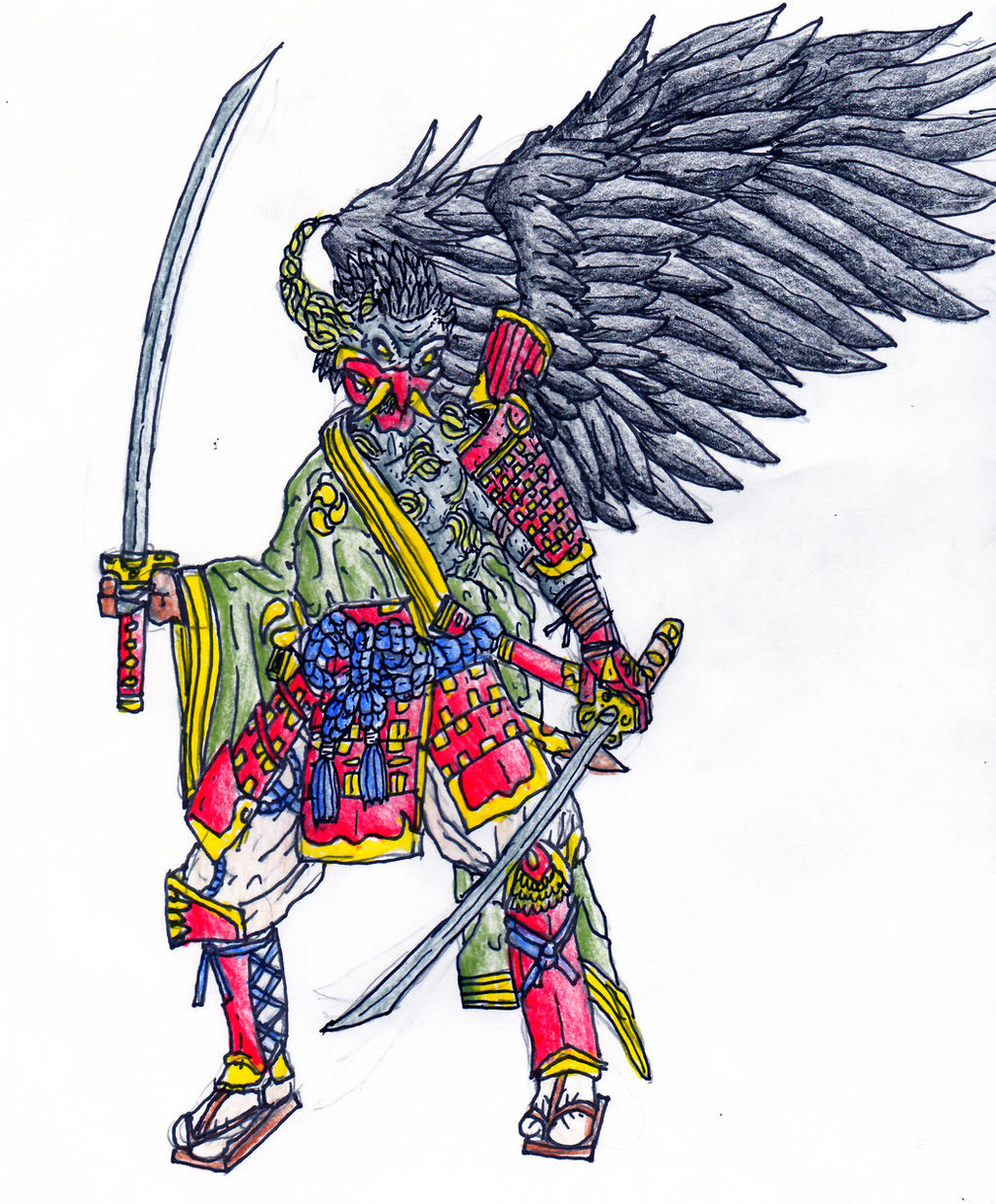 Tengu by Sylizar on DeviantArt