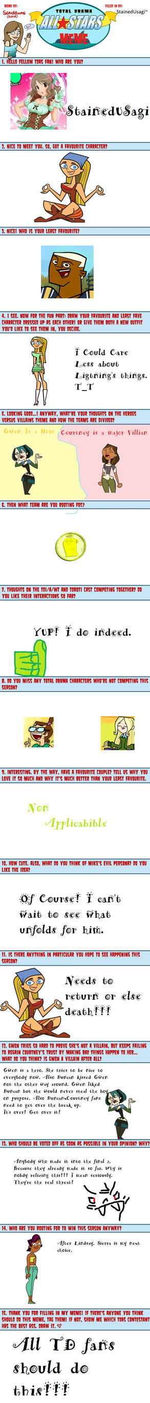 Total Drama Meme by StainedUsagi on DeviantArt