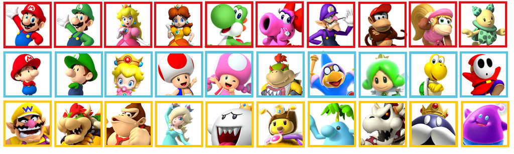 Dream Mario Kart Roster by StainedUsagi on DeviantArt