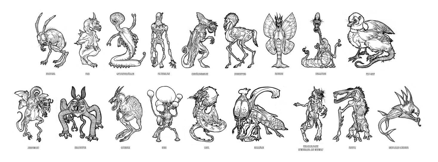 Monster Parade by LadyDeuce on DeviantArt