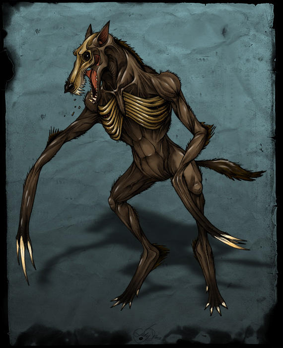 Death-Werewolf by LadyDeuce on DeviantArt