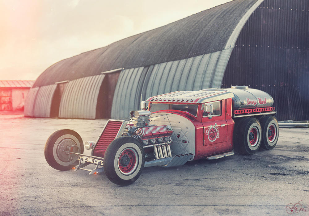 Tank Hot Rod I by LadyDeuce on DeviantArt