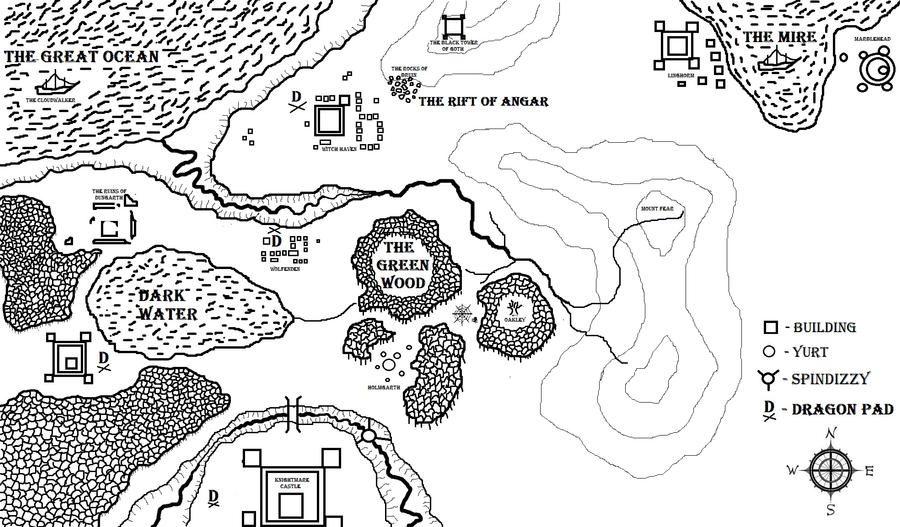 Knightly Map Knightmare Map by CardinalHordriss on DeviantArt