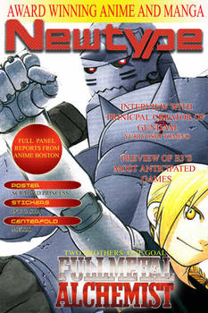 FMA Newtype Cover