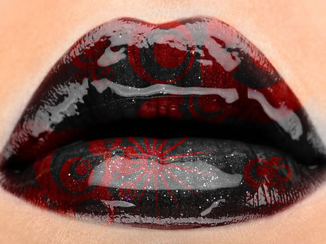 dark lips