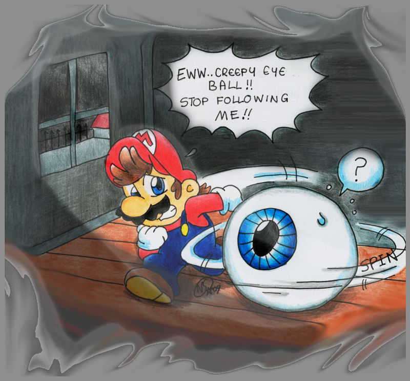 Mario: Eye Spy.. by NatSilva on DeviantArt